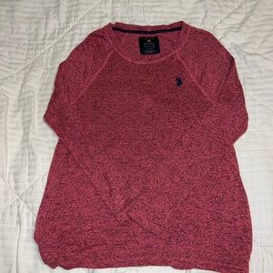 Small Pink U.S polo sweater